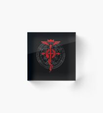 Fullmetal Alchemist Flamel Acrylic Block