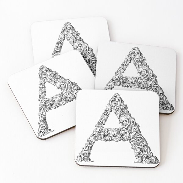 Item preview, Letter A vintage drawing designed and sold by Discover Yoruba.