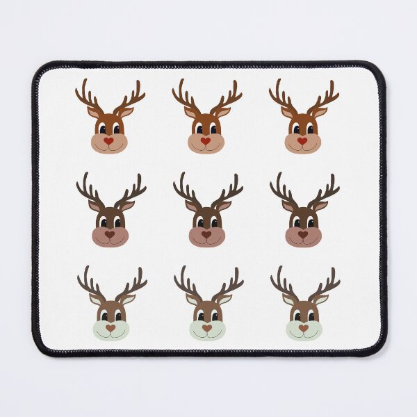 Item preview, Adorable Reindeer Collection Multipack Stickers designed and sold by WeArePear.