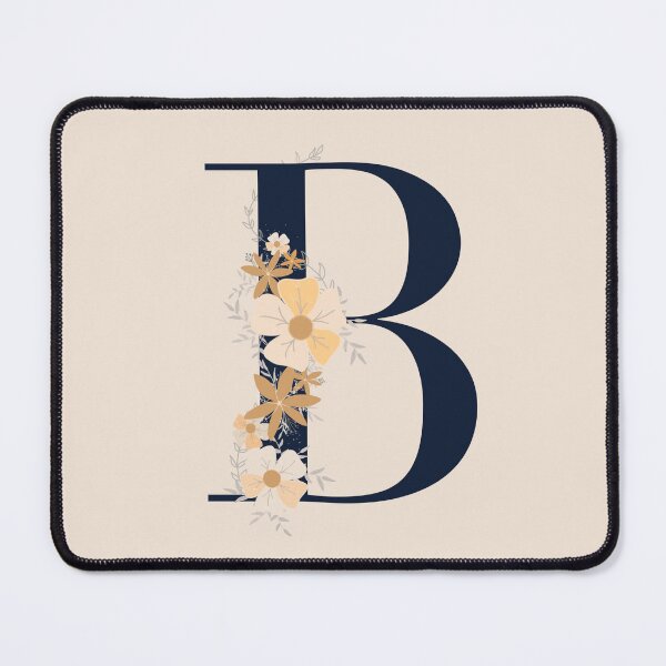 Item preview, Letter B monogram dark blue designed and sold by Bon-mots-jkd.