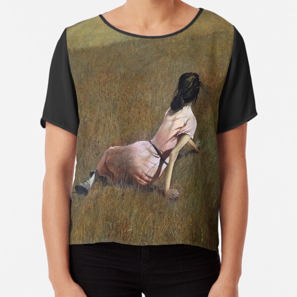 Christina's World- Andrew Wyeth Chiffon Top