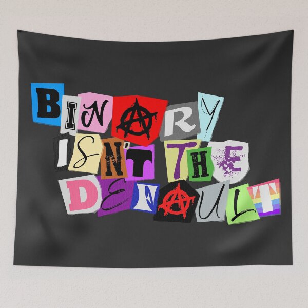 Item preview, BINARY ISN'T THE DEFAULT designed and sold by Vira Magnus Layton.