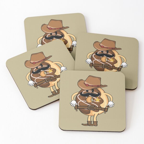 Item preview, Funny cowboy donut sheriff costume designed and sold by Donutlovers.