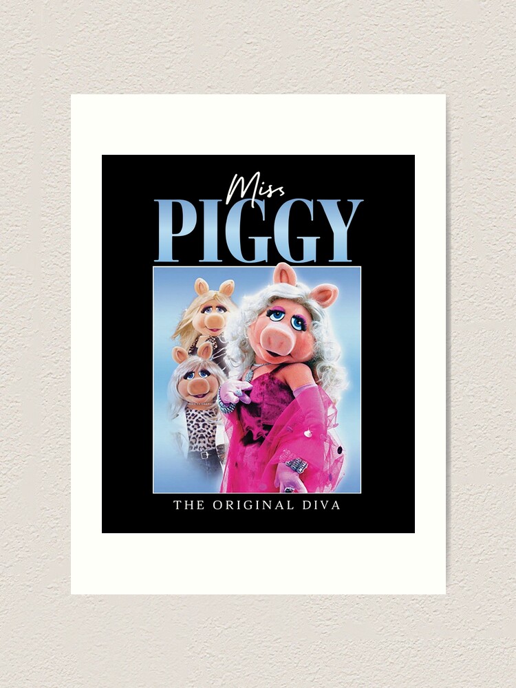 Miss Piggy Muppet 1 Photographic Print for Sale by bethanderson