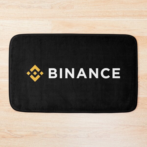 Item preview, Binance BNB Crypto Altcoin - Clean Horizontal Yellow Logo with White Text Logo designed and sold by CryptoMoods.