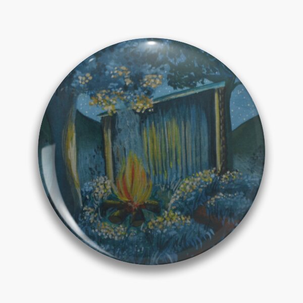 Item preview, The oak hut no. 9 - Secret garden - Gouache painting designed and sold by WanderingGraha.