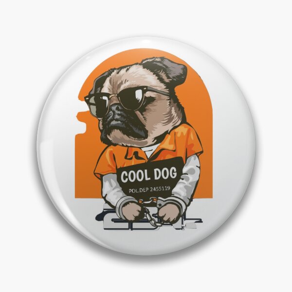 Item preview, Cool dog is under arrested  designed and sold by Vehiclestore.