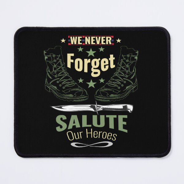 Never Forget Retro Funny Morale Patch Made in the USA