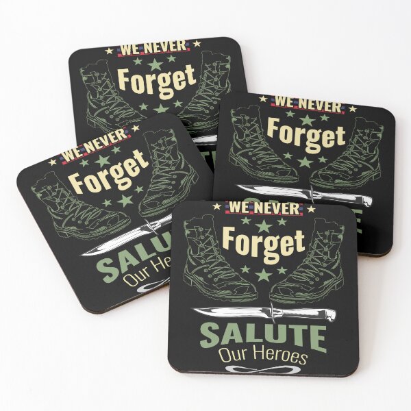 Item preview, We never Forget Salute Our Heroes designed and sold by TADYSHOP.