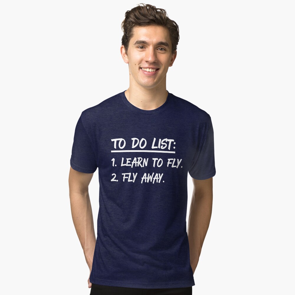 Learn to Fly Men's T-Shirt