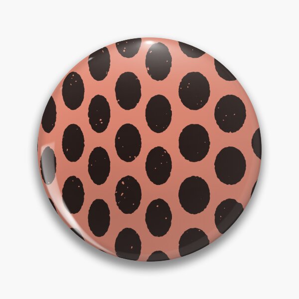 Item preview, MCM Dot Pattern peach black designed and sold by Alex-Strange.