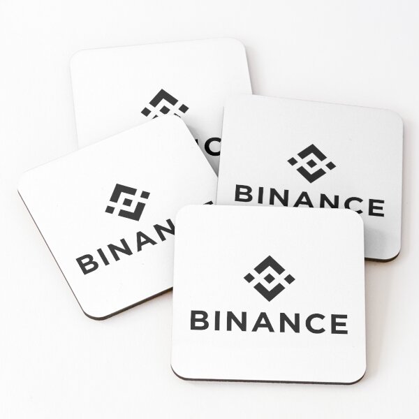 Item preview, Binance BNB Crypto Altcoin - Clean Vertical Black Logo designed and sold by CryptoMoods.