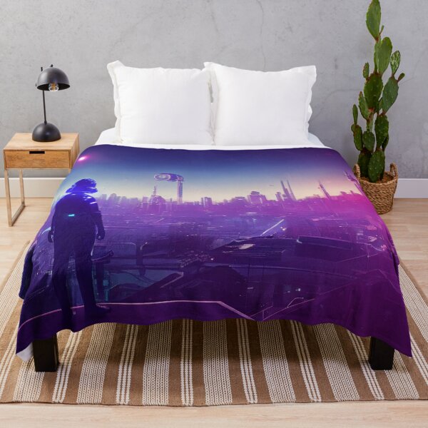 Item preview, Robots on the roof of a city of the future designed and sold by PM-Artistic.