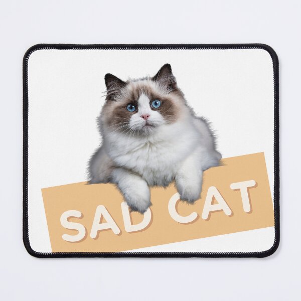 Item preview, Sad Cat In Grunge Essential T-Shirt designed and sold by redpalaceark.