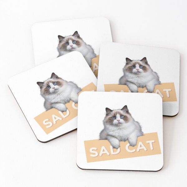 Item preview, Sad Cat In Grunge Essential T-Shirt designed and sold by redpalaceark.