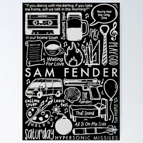 Item preview, Sam Fender Lover designed and sold by KHADAT.