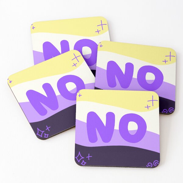 Item preview, non-binary pride meme designed and sold by saltsstuff.
