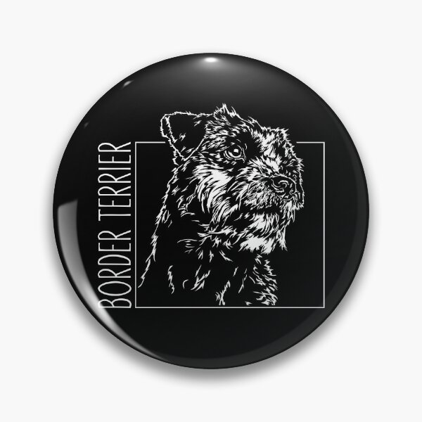 Item preview, Funny border terrier dog portrait designed and sold by dogarts.