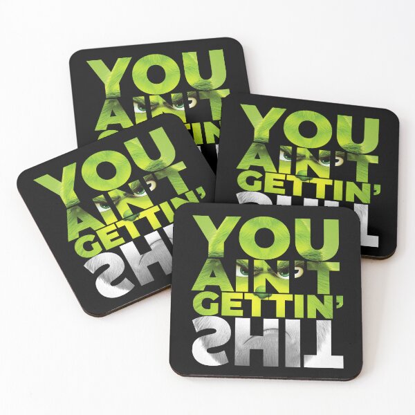 Item preview, You Ain`t Gettin` Shit Naughty Bad Christmas designed and sold by Urosek.