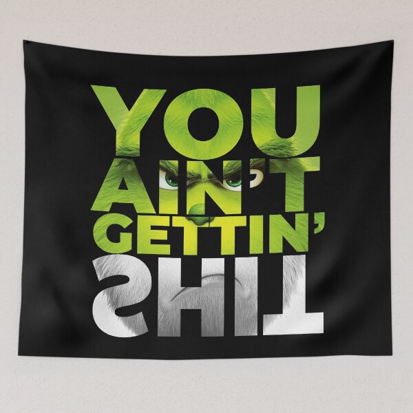Item preview, You Ain`t Gettin` Shit Naughty Bad Christmas designed and sold by Urosek.
