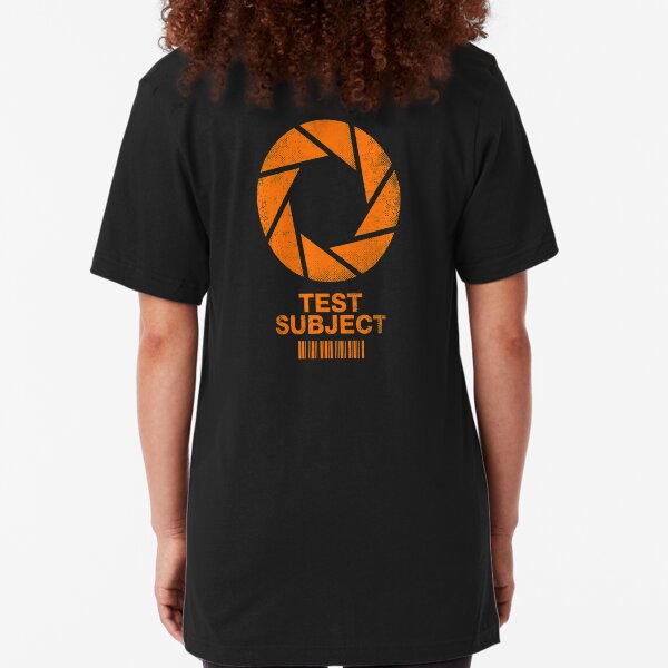 Test Subject - Orange Slim Fit T-Shirt
