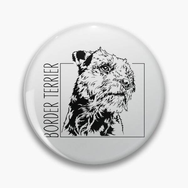 Item preview, Funny border terrier dog portrait designed and sold by dogarts.