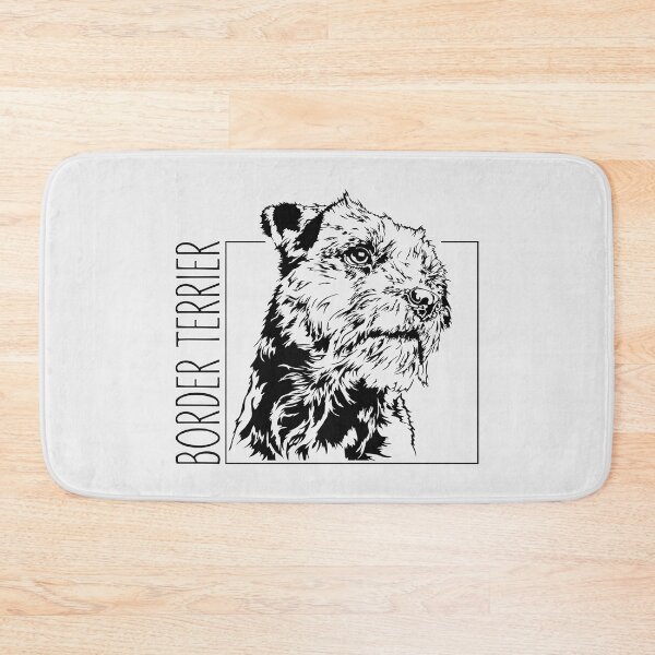 Item preview, Funny border terrier dog portrait designed and sold by dogarts.