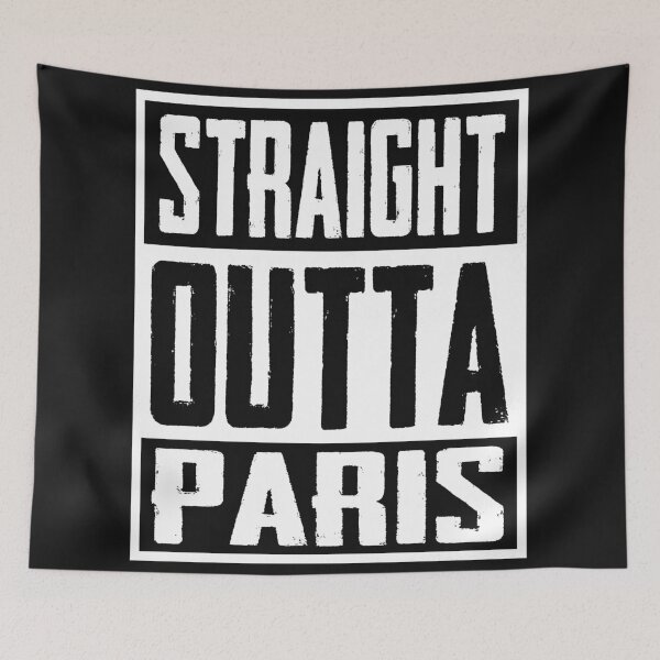 Item preview, Straight Outta Paris designed and sold by Delpieroo.