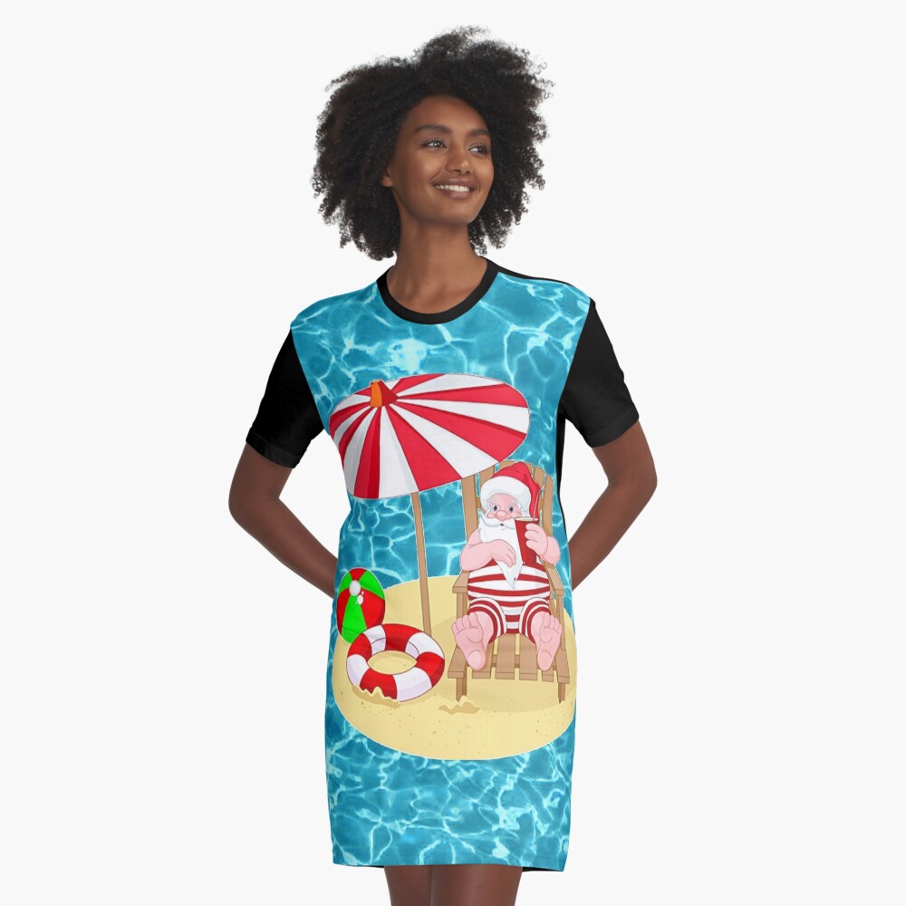 christmas beach dress