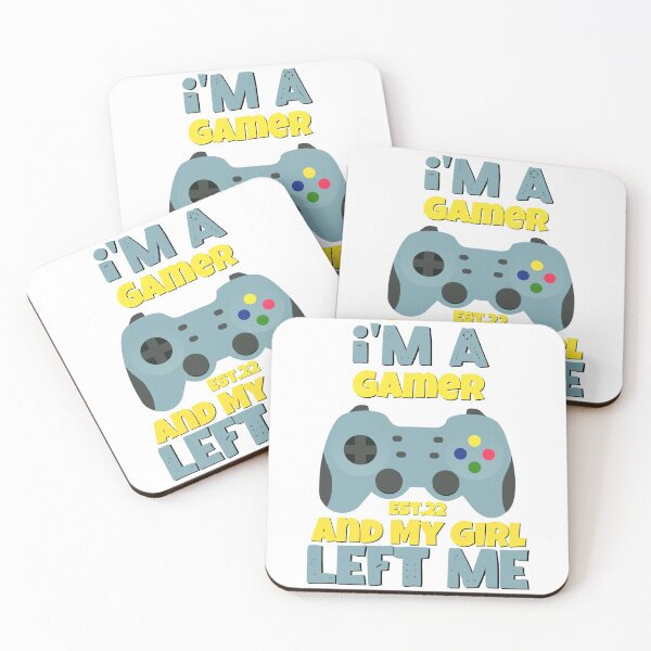 Item preview, I'M A GAMER AND MY GIRL LEFT ME designed and sold by GAADesignz.