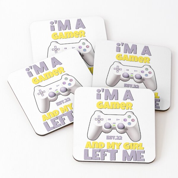 Item preview, I'M A GAMER AND MY GIRL LEFT ME designed and sold by GAADesignz.