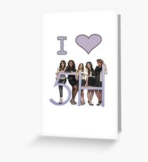 Tarjeta de felicitación I Love Fifth Harmony