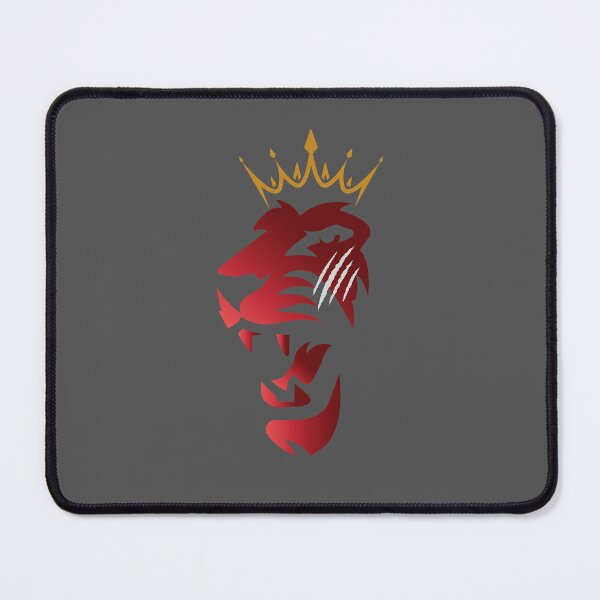 Item preview, The wounded red lion laptop skin and t-shirt designed and sold by lattakiafashion.