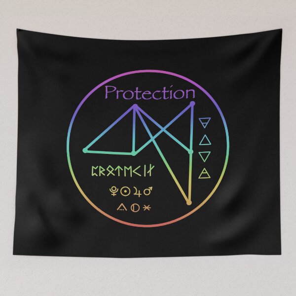 Artikelvorschau, Schutz Talisman Regenbogen entworfen und verkauft von secretmagic.
