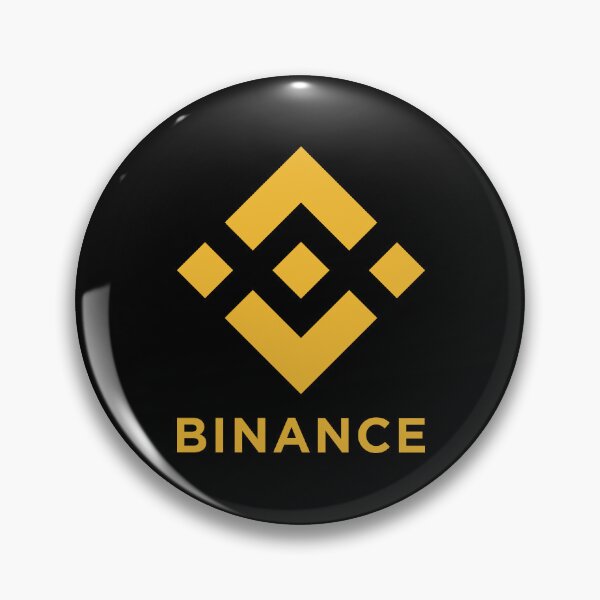 Item preview, Binance BNB Crypto Altcoin - Clean Vertical Yellow Logo Large Version designed and sold by CryptoMoods.