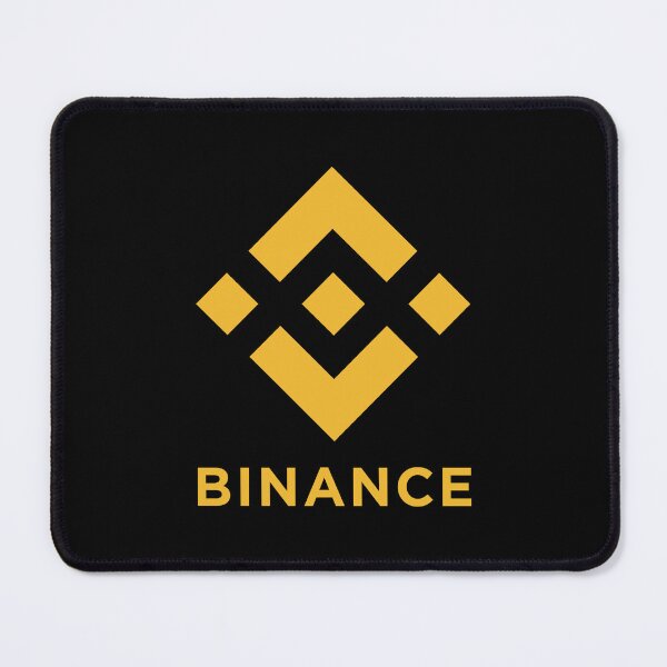 Item preview, Binance BNB Crypto Altcoin - Clean Vertical Yellow Logo Large Version designed and sold by CryptoMoods.