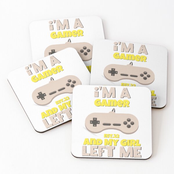 Item preview, I'M A GAMER AND MY GIRL LEFT ME designed and sold by GAADesignz.