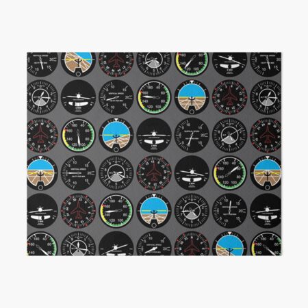 Flight Instruments Art Board Print
