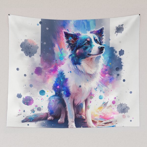 Aperçu de l'œuvre espace border collie créée et vendue par Jenslemmens.