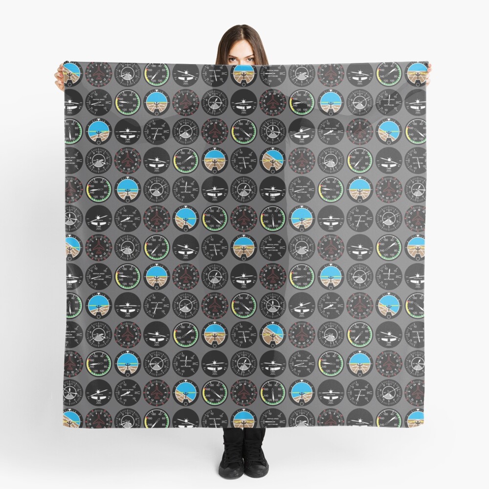 Flight Instruments Scarf
