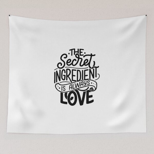 Item preview, The Secret Ingredient is always love - This one is for love seekers designed and sold by Shiam SR.