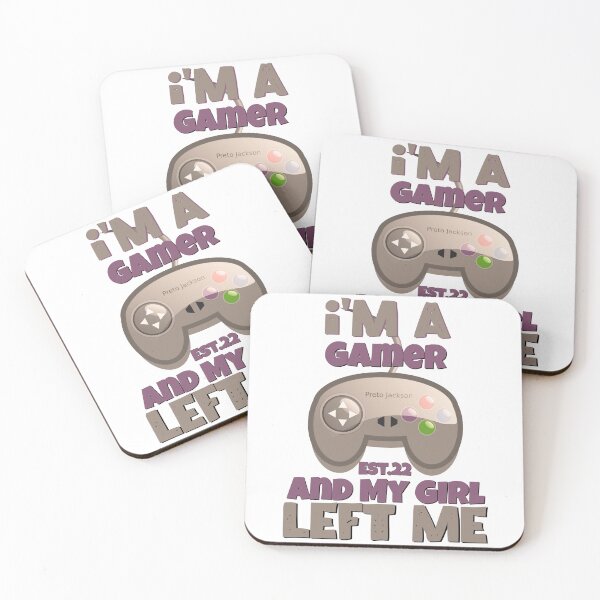 Item preview, I'M A GAMER AND MY GIRL LEFT ME designed and sold by GAADesignz.