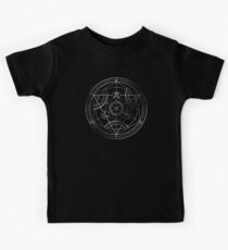 Human transmutation circle - chalk Kids Tee