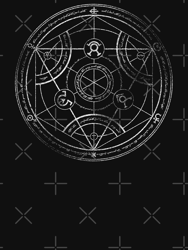 Human transmutation circle - chalk by RevolutionGFX