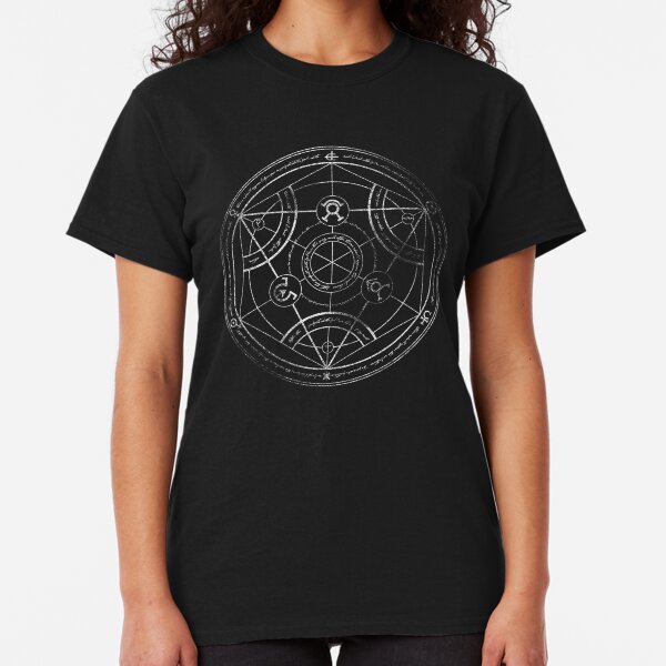 Human transmutation circle - chalk Classic T-Shirt
