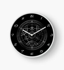 Human transmutation circle - chalk Clock