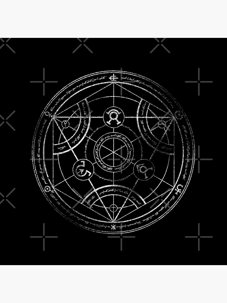 Human transmutation circle - chalk by RevolutionGFX