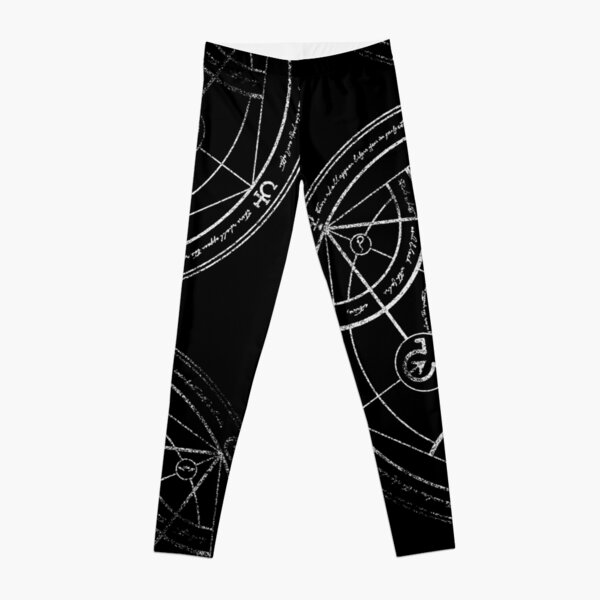 Menschlicher Transmutationskreis - Kreide Leggings