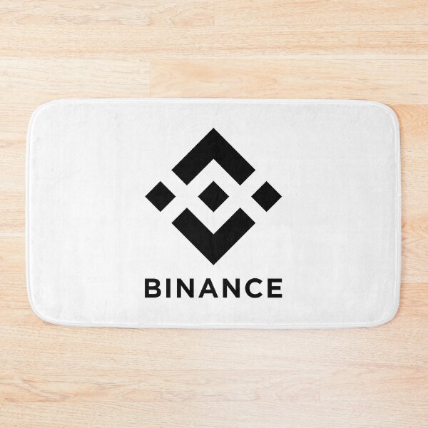 Item preview, Binance BNB Crypto Altcoin - Clean Vertical Black Logo with Black Text Logo Large Version designed and sold by CryptoMoods.