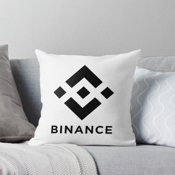 Item preview, Binance BNB Crypto Altcoin - Clean Vertical Black Logo with Black Text Logo Large Version designed and sold by CryptoMoods.